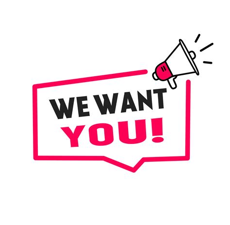 WE NEED YOU! – Mega.
